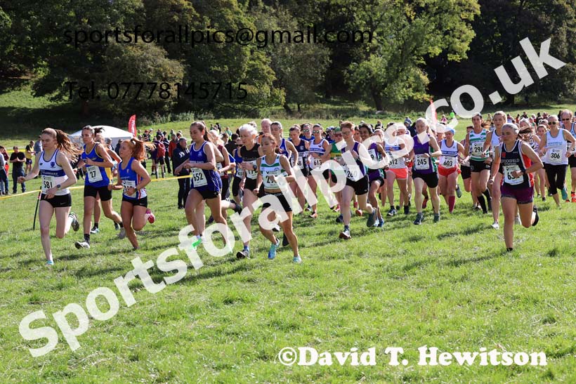 Senior and under-20s women 2024 Start Fitness NEHL, Thornley Hall Farm, Peterlee, Saturday, September 28th.   Photo: David T. Hewitson/Sports for All Pics